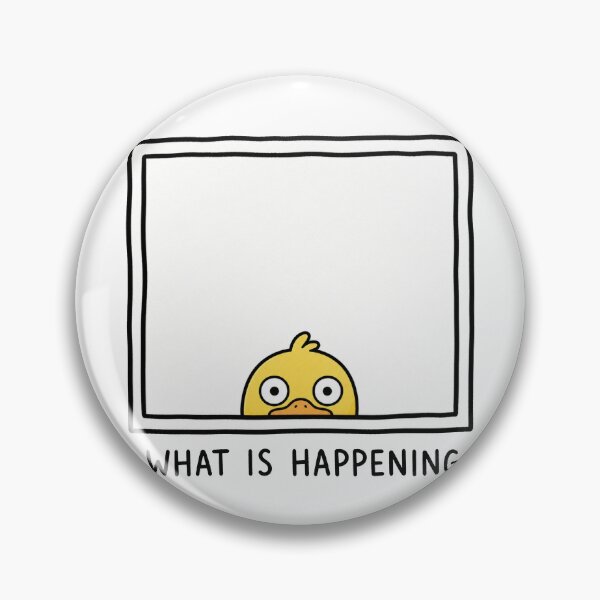 Item preview, What Is Happening Funny Duck Meme Confused Relatable designed and sold by MonkiFlipp.