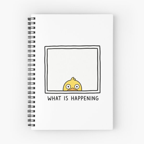 Item preview, What Is Happening Funny Duck Meme Confused Relatable designed and sold by MonkiFlipp.