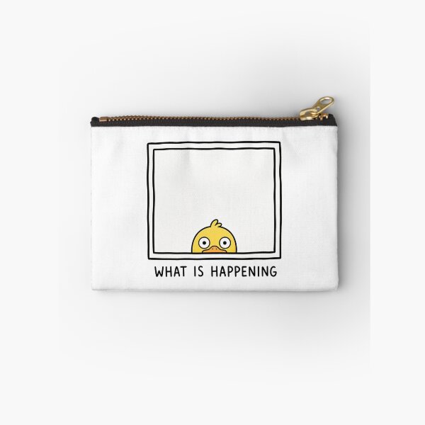 Item preview, What Is Happening Funny Duck Meme Confused Relatable designed and sold by MonkiFlipp.