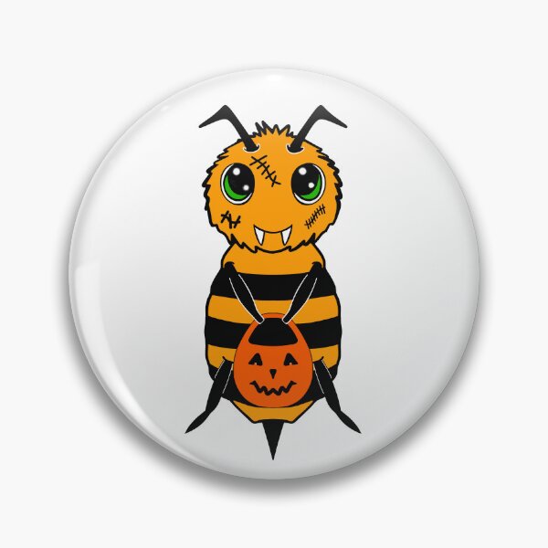 Item preview, Halloween Zombie Bee Trick Or Treating designed and sold by Sartoris Art.