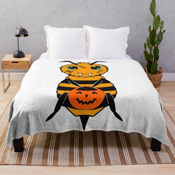 Item preview, Halloween Cute Zombie Bee Trick Or Treating designed and sold by Sartoris Art.