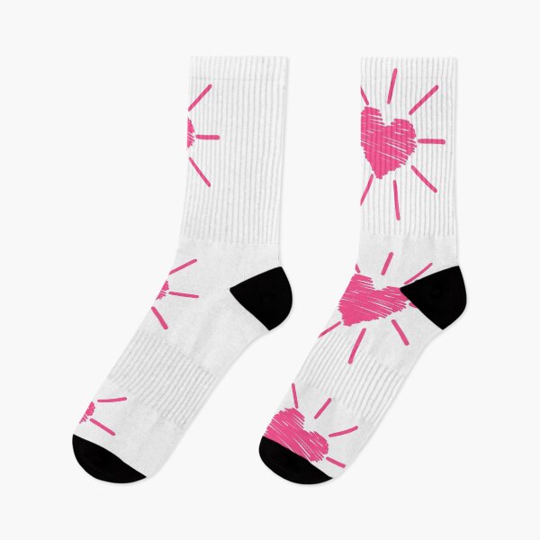 Item preview, Glowing Radiant Pink Scribble Heart Burst Doodle Illustration designed and sold by somimalikkk.