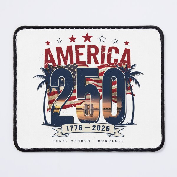 Item preview, America 250 Honolulu Hawaii Pearl Harbor Semiquincentennial 1776 - 2026 Vintage Flag v4            designed and sold by DarylWelsh2024.
