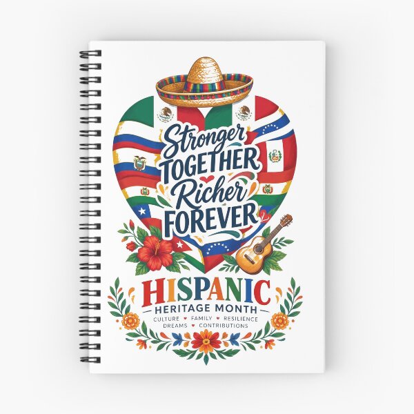 Item preview, Stronger Together, Richer Forever – Hispanic Heritage Month Cultural Pride designed and sold by CKADigital.