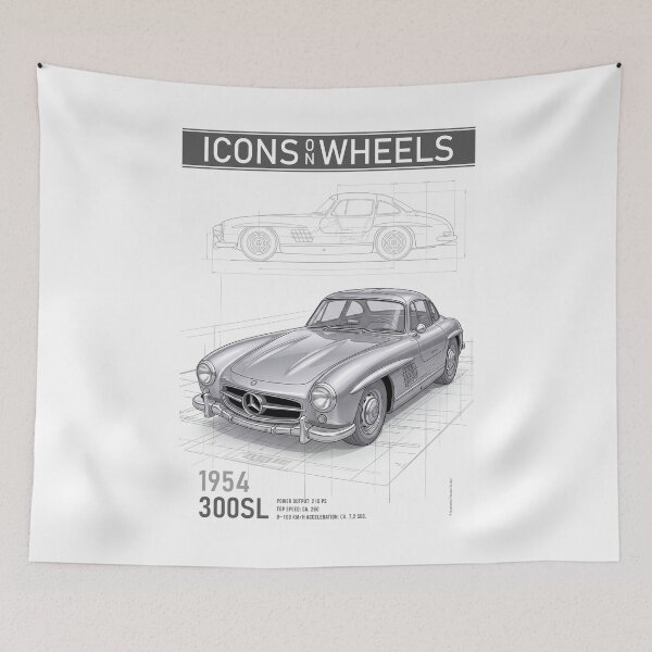 Item preview, 300SL designed and sold by Theodor Decker.