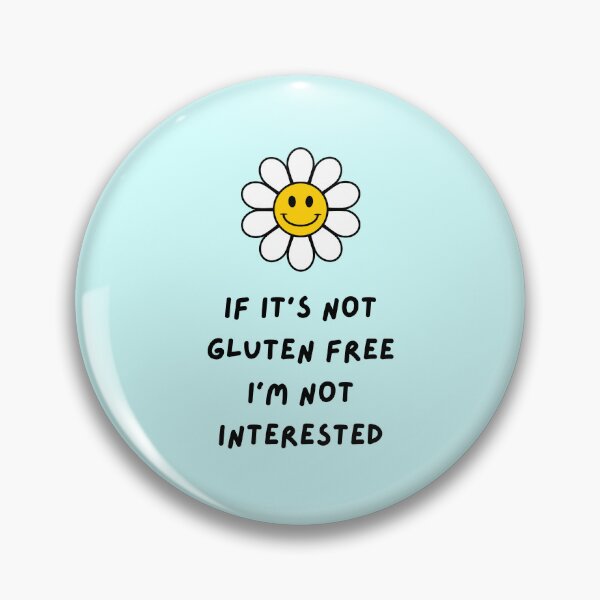 Item preview, Gluten Free Smiley Daisy | Cute Coeliac Flower Design designed and sold by My Gluten Free Life UK.