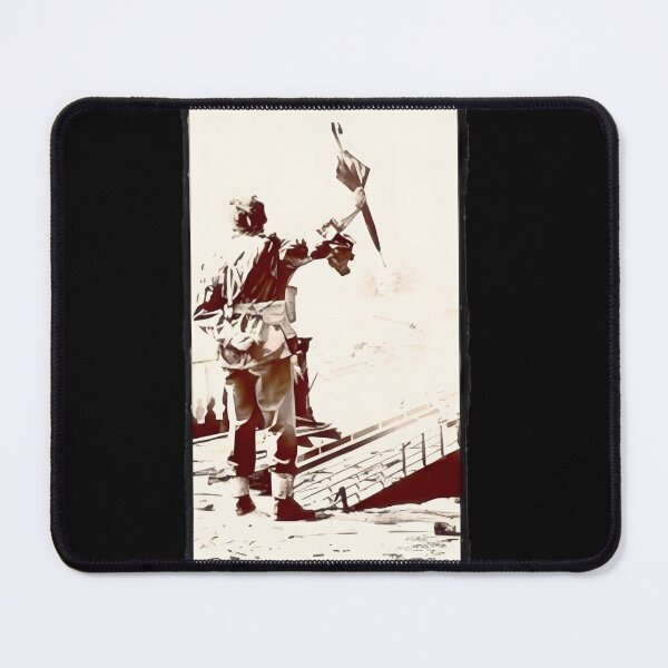 Item preview, Vintage Soldier With Umbrella Art designed and sold by CrispinBressm.