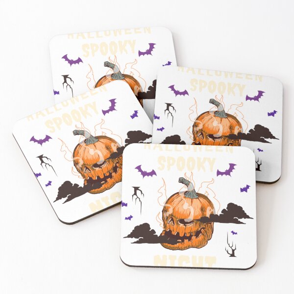 Item preview, Halloween Spooky Night Pumpkin – Scary Jack O Lantern designed and sold by MOCH- ART.