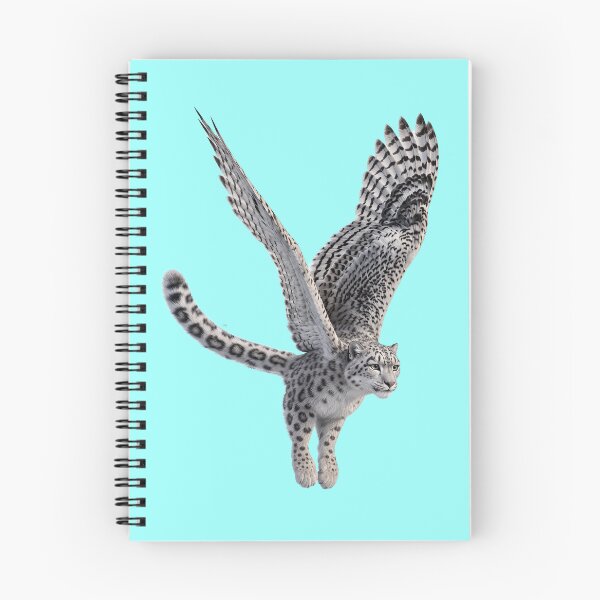 Item preview,  Flying Snow Leopard designed and sold by BubaArt.