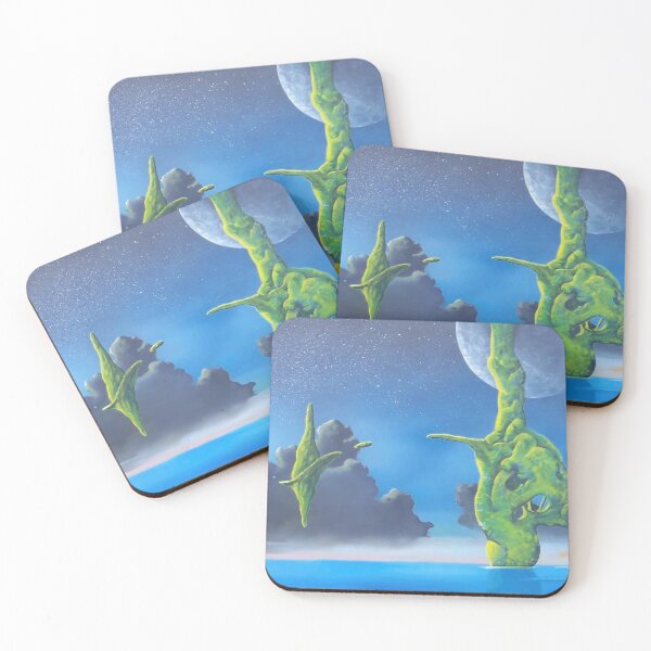 Item preview,   New Upload  - Roger Dean - Best Artist - Roger Dean Inspired Fantasy Landscape – Surreal Progressive Rock Art designed and sold by MirandaZArt.
