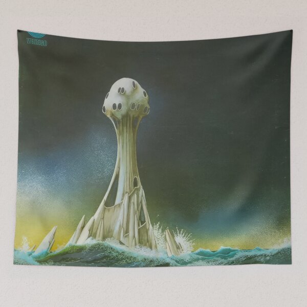 Item preview,   New Upload  - Roger Dean - Best Artist - Roger Dean Inspired Fantasy Landscape – Surreal Progressive Rock Art designed and sold by MirandaZArt.