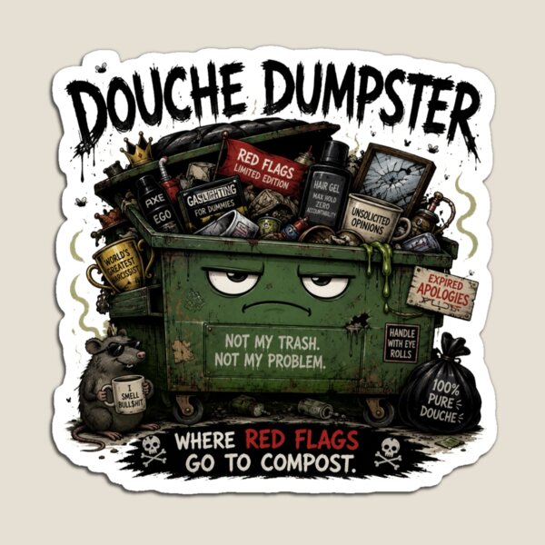 Item preview, Dumpster designed and sold by CraftyGlamazon.