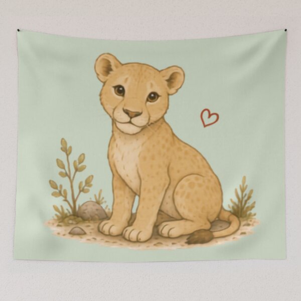 Item preview, Queen of Calm Lioness designed and sold by MellowMunchkins.