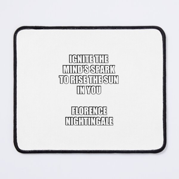 Item preview, Florence Nightingale Quote designed and sold by Inspirationmotivation.