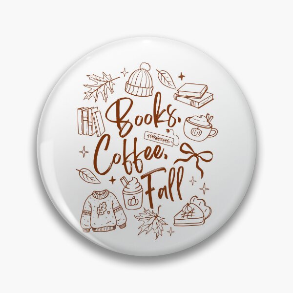 Item preview, Books Coffee Fall designed and sold by CharmiA Fox.