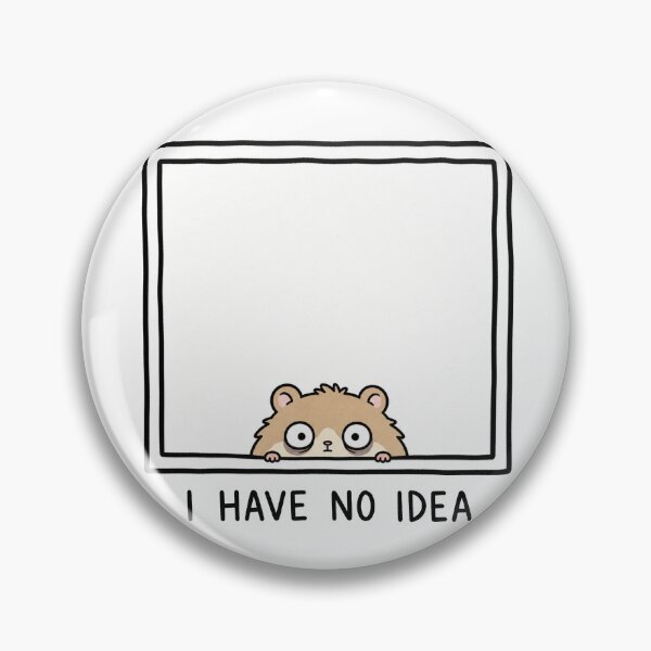 Item preview, I Have No Idea Funny Hamster Meme Confused Relatable designed and sold by MonkiFlipp.