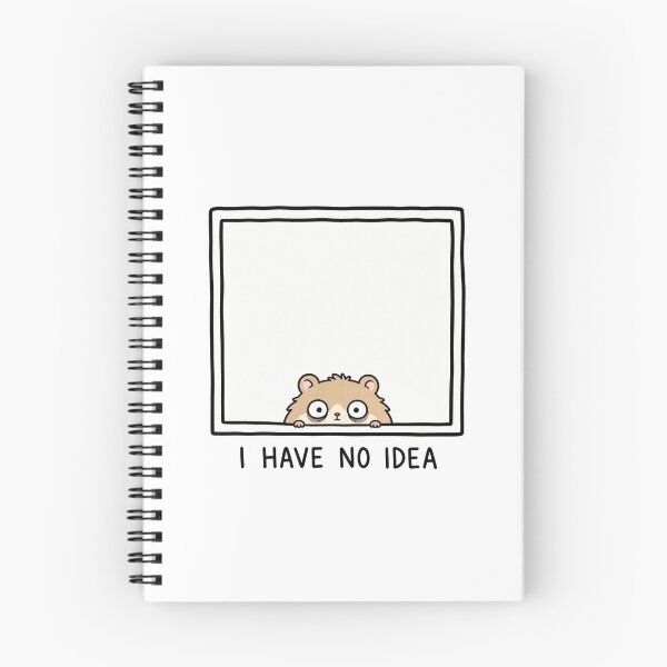 Item preview, I Have No Idea Funny Hamster Meme Confused Relatable designed and sold by MonkiFlipp.