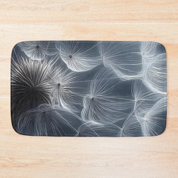 Item preview, Glowing Dandelion Seeds Macro Dark Botanical Art designed and sold by LYAN-STORE.