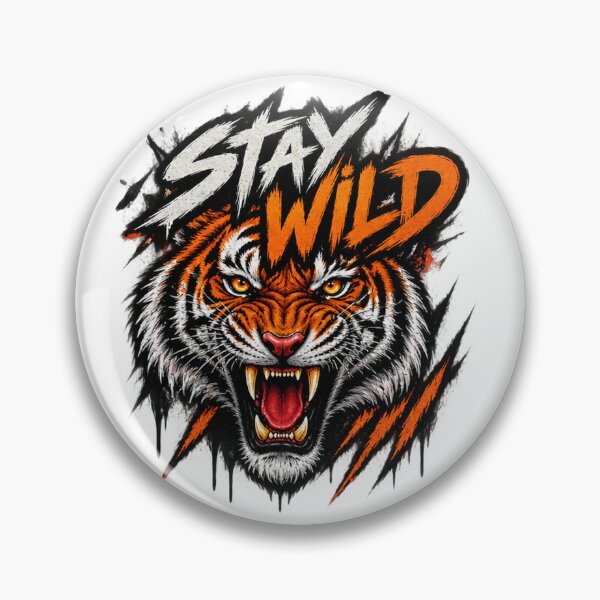 Item preview, Stay Wild Tiger design designed and sold by CrankORankO.