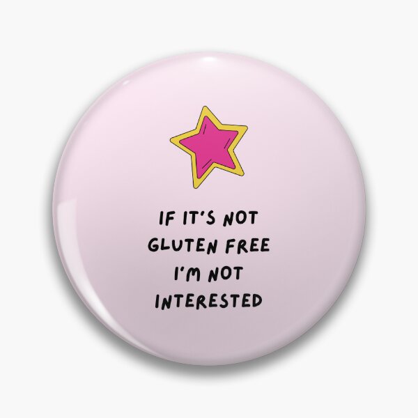 Item preview, Gluten Free Star | Cute Coeliac Girl Retro Design designed and sold by My Gluten Free Life UK.