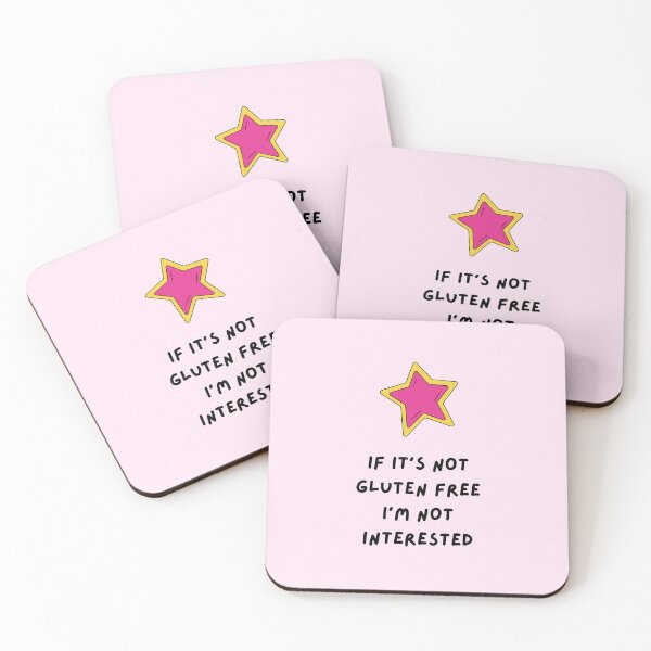 Item preview, Gluten Free Star | Cute Coeliac Girl Retro Design designed and sold by My Gluten Free Life UK.