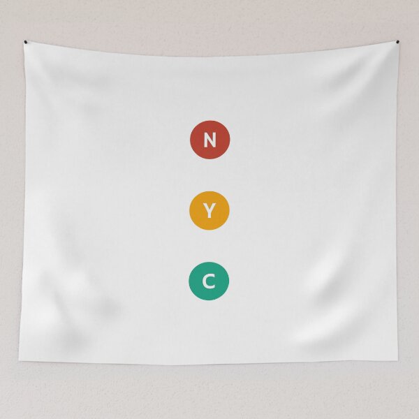 Item preview, NYC New York letters in circles designed and sold by Inspirationmotivation.