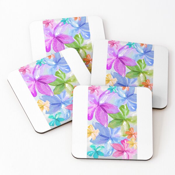 Item preview, Colorful flower akwarel designed and sold by calipso82.