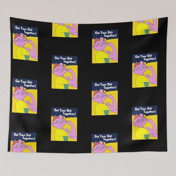 Item preview, Princess Carolyn Get Your Shit Together Poster Art designed and sold by luhan1204shop.