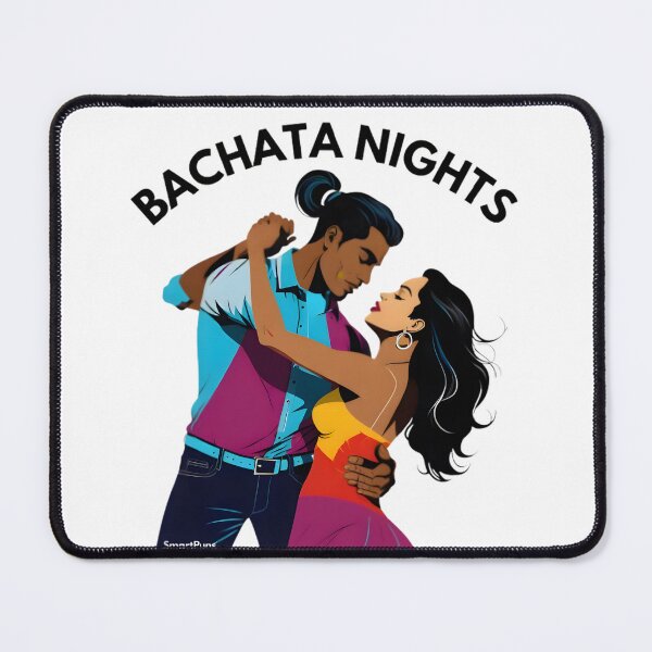 Item preview, Bachata Nights – Vibrant Pop Art Latino Dance Couple Vector, Romantic Sensual Latin Dancers Silhouette, Colorful Comic Apparel Graphic Sticker designed and sold by SmartPuns.