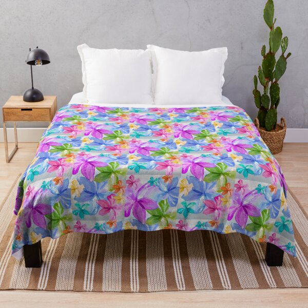 Item preview, Colorful flower akwarel designed and sold by calipso82.
