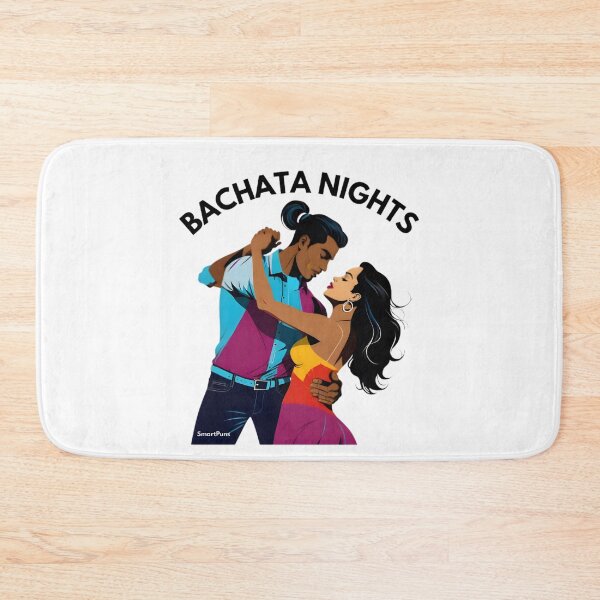 Item preview, Bachata Nights – Vibrant Pop Art Latino Dance Couple Vector, Romantic Sensual Latin Dancers Silhouette, Colorful Comic Apparel Graphic Sticker designed and sold by SmartPuns.