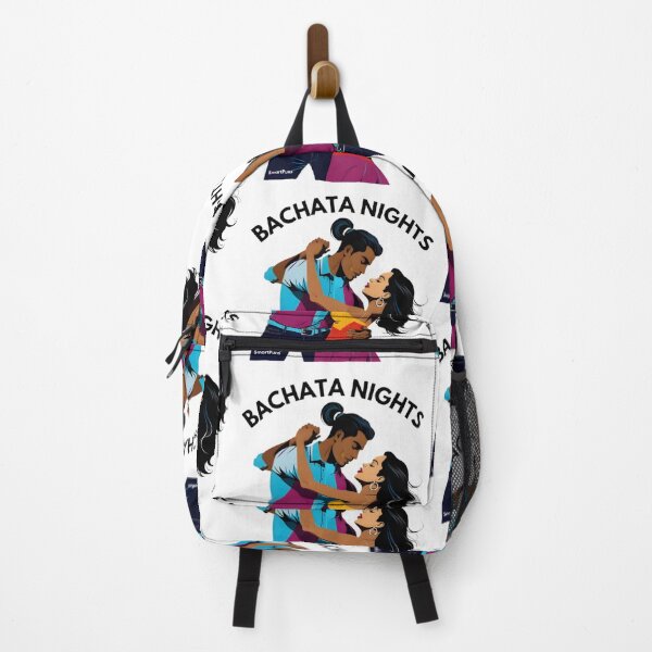 Item preview, Bachata Nights – Vibrant Pop Art Latino Dance Couple Vector, Romantic Sensual Latin Dancers Silhouette, Colorful Comic Apparel Graphic Sticker designed and sold by SmartPuns.