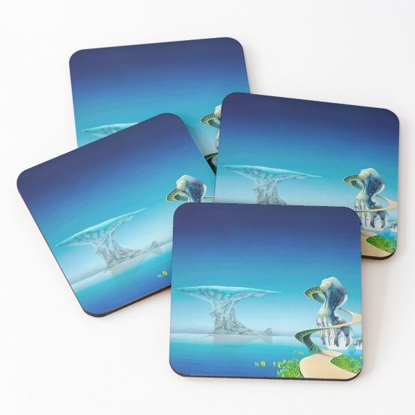 Item preview,   New Upload  - Roger Dean - Best Artist - Roger Dean Inspired Fantasy Landscape – Surreal Progressive Rock Art designed and sold by MirandaZArt.