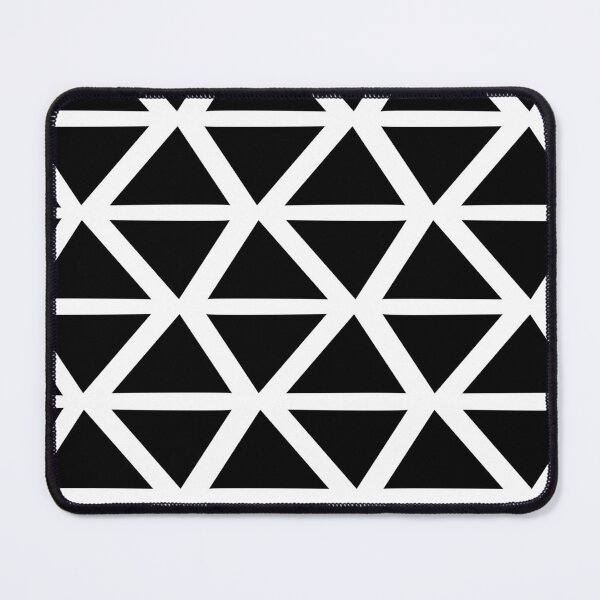 Item preview, Geometric Bogolan Pattern – Triangles in Black designed and sold by Wolagno.