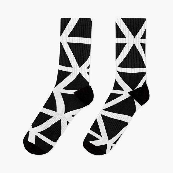 Item preview, Geometric Bogolan Pattern – Triangles in Black designed and sold by Wolagno.