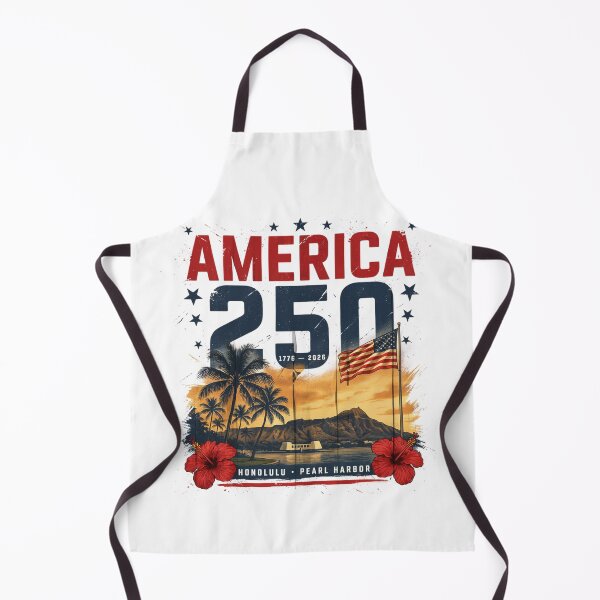 Item preview, America 250 Honolulu Hawaii Pearl Harbor Semiquincentennial 1776 - 2026 Vintage Flag v5 designed and sold by DarylWelsh2024.