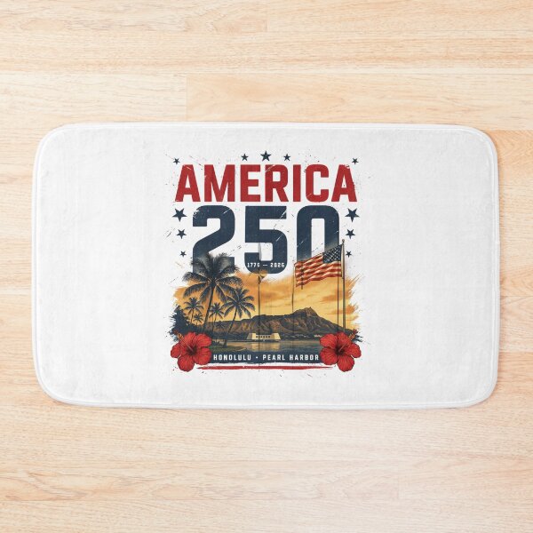Item preview, America 250 Honolulu Hawaii Pearl Harbor Semiquincentennial 1776 - 2026 Vintage Flag v5 designed and sold by DarylWelsh2024.
