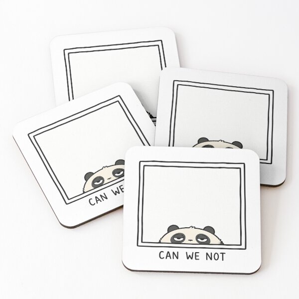 Item preview, Can We Not Funny Panda Meme Tired Relatable Humor designed and sold by MonkiFlipp.