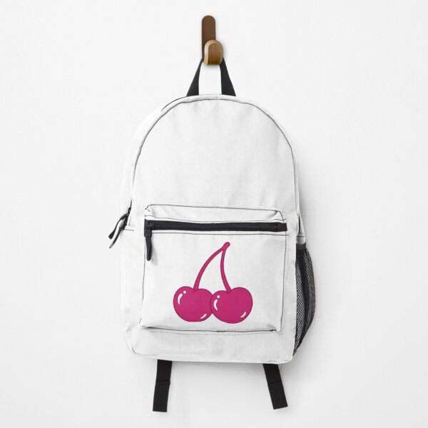 Item preview, Cherry Heart Sticker - Vibrant Pink Version designed and sold by bsalaub-.