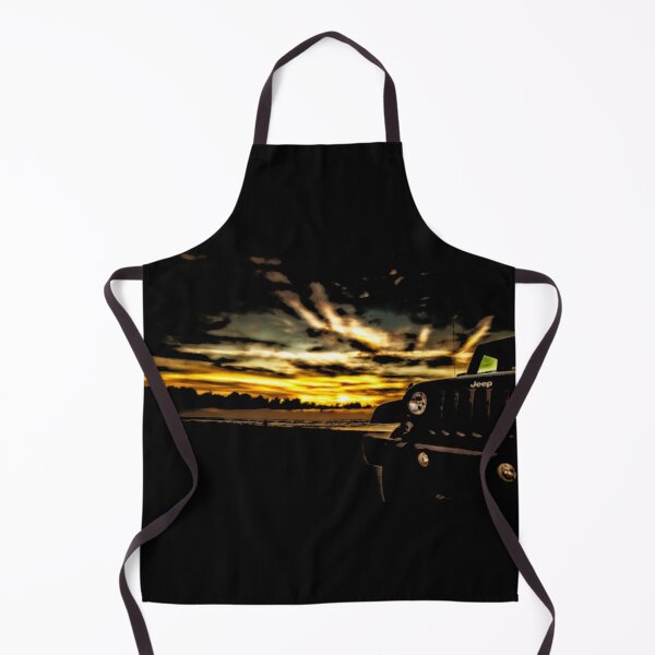 Item preview, Jeep Parked On Amelia Island Beach designed and sold by ymin-ii.