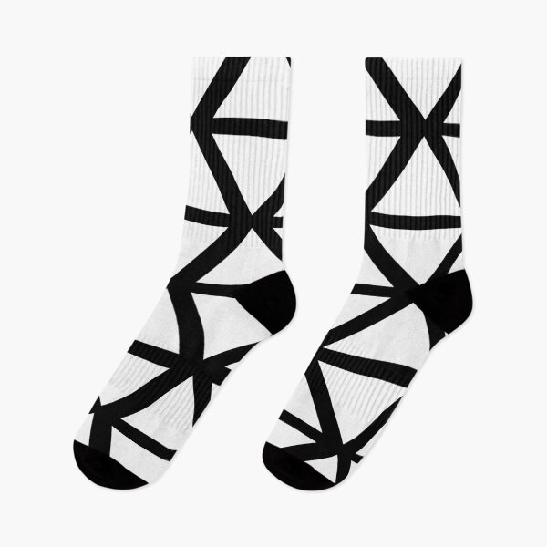 Item preview, Geometric Bogolan Pattern – Triangles, White designed and sold by Wolagno.