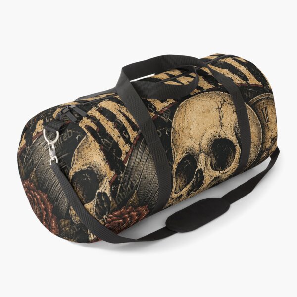 Item preview, Time Waits For No One – Vintage Rock ’N’ Roll Skull designed and sold by LuluLeb.