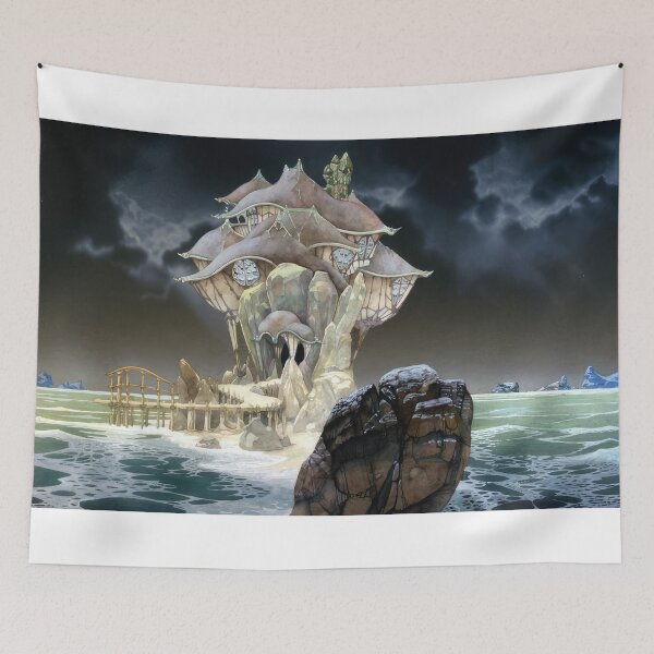 Item preview,   New Upload  - Roger Dean - Best Artist - Roger Dean Inspired Fantasy Landscape – Surreal Progressive Rock Art designed and sold by MirandaZArt.