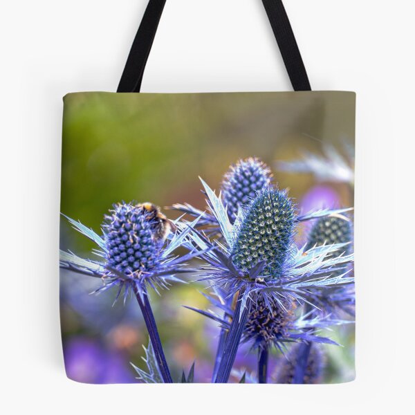 Item preview, Vibrant Sea Holly At Balmoral designed and sold by Lynn Bolt.