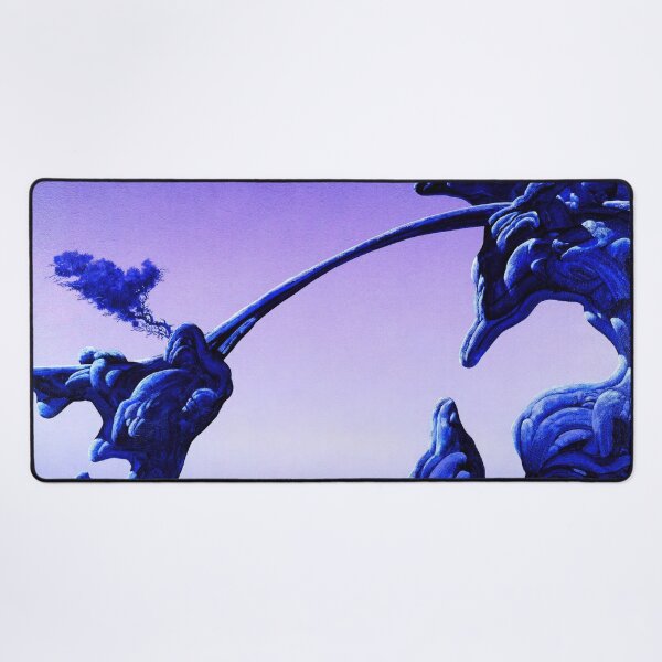 Item preview, New Upload - Roger Dean - Best Artist - Roger Dean Inspired Fantasy Landscape – Surreal Progressive Rock Art designed and sold by MirandaZArt.