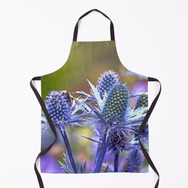 Item preview, Vibrant Sea Holly At Balmoral designed and sold by Lynn Bolt.