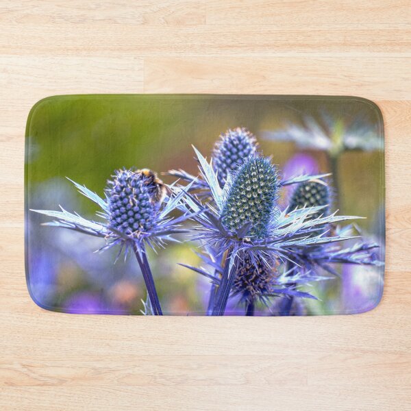 Item preview, Vibrant Sea Holly At Balmoral designed and sold by Lynn Bolt.