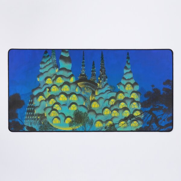 Item preview, New Upload - Roger Dean - Best Artist - Roger Dean Inspired Fantasy Landscape – Surreal Progressive Rock Art designed and sold by MirandaZArt.