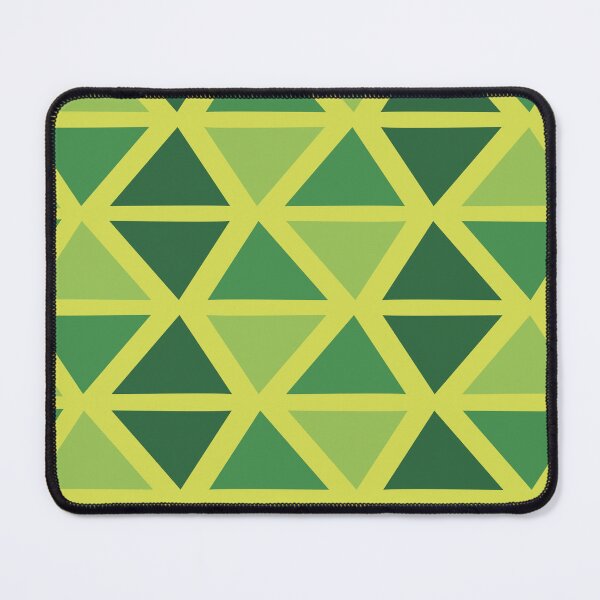 Item preview, Geometric Bogolan Pattern – Green Triangles designed and sold by Wolagno.