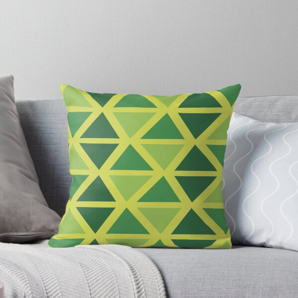 Item preview, Geometric Bogolan Pattern – Green Triangles designed and sold by Wolagno.
